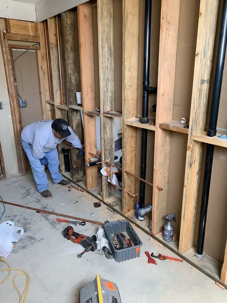 Commercial rough-in plumbing for Gas Line Repair in Foothill Farms